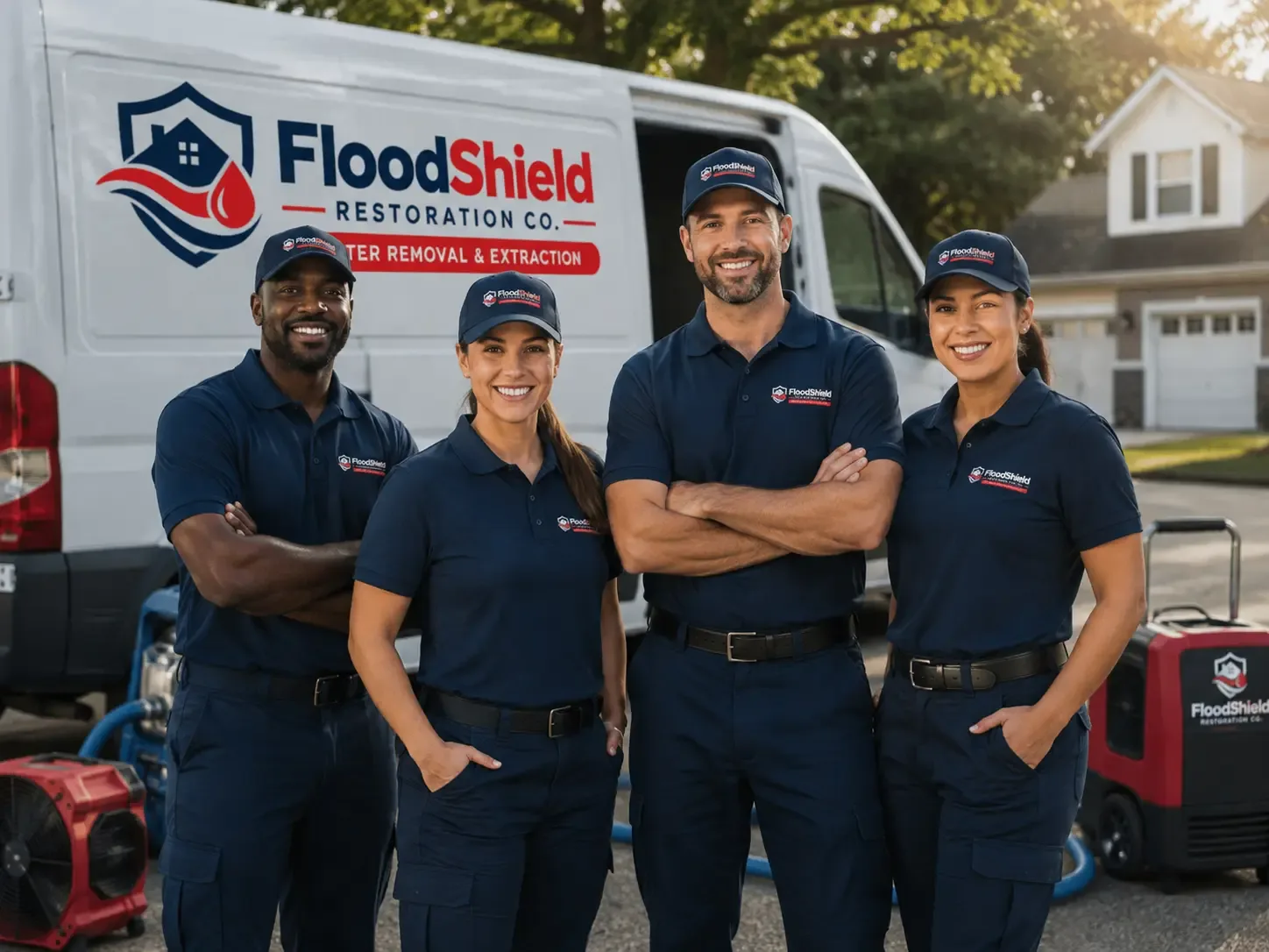 Flood Damage Restoration company in Townsville, NC